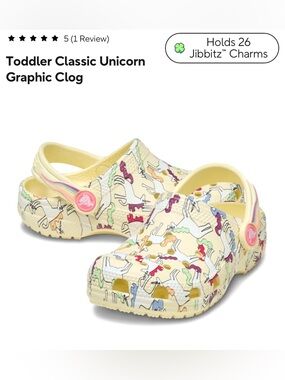 Crocs  Unicorn Graphic Clog